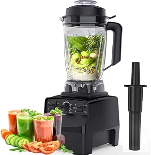 Blender Smoothie Maker, 2000W Jug Blenders for Kitchen with 10 Adjustable Speeds, Smoothie Maker with 2L BPA-free Container 8 Stainless Steel Blades, Smoothie Blenders 33000RPM