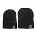 Loialpupy 2PCS Eltern-Kind Hut,Mutter & Baby Tochter/Sohn Winter Strickmütze Family Crochet Beanie Ski Cap Unisex (D)