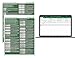Microsoft Office Excel 365 Cheat Sheet – Keyboard Shortcuts Function Keys Reference Guide Boost Productivity Master Excel Commands