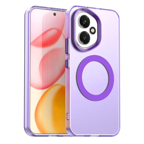 Coque Honor 400 Magsafe antichoc violette magnétique