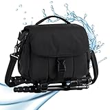 Générique Kameraschlauftasche, leicht, tragbar | Kameraschutzabdeckung mit Regenabdeckung und Stativhalterung, kleine Umhängetasche für Damen und Herren