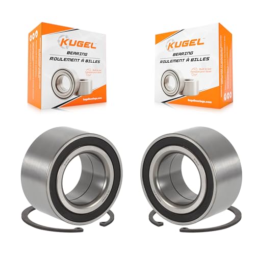 Kugel Rear Wheel Bearing Pair Replacement for Mercedes-Benz ML320 E320 ML350 S500 S430 ML500 ML430 S320 CL500 S350 S420 S55 AMG S600 ML55 CL600 500SEL CL55 CL63 S400 400SE 600SEL CL65 400SEL 500SEC - by KUGEL - Used condition - CA$64.32