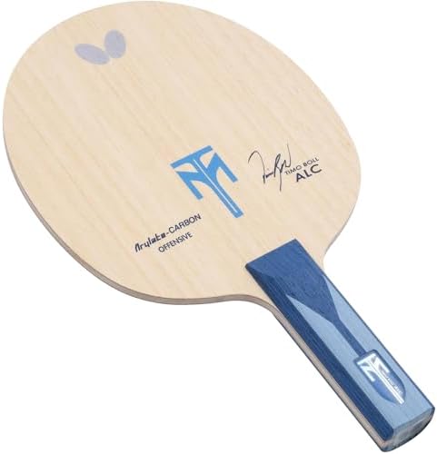 Miniatura 8 de Butterfly Timo Boll ALC - Cuchilla de tenis de mesa ALC, hoja de fibra de carbono de arilato, hoja de tenis de mesa profesional Butterfly -