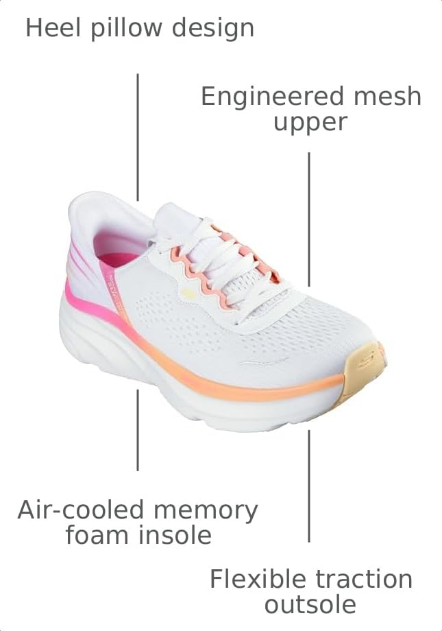 Image of Skechers Women's D'LUX Vapor Hands Free Slip-Ins Sneakers