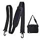 afhgdjr Schultergurt für Taschen, taschengurt schwarz,Verstellbar Tragegurt Bis zu 160 Cm Schulterriemen für Gepäck Duffel Kameratasche Laptoptasche Reisetasche Sporttaschen(Schwarz)