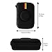 Fromsky Protective Case for Fujifilm Instax Mini Link Smartphone Printer, Travel Case Protective Cover Storage Bag