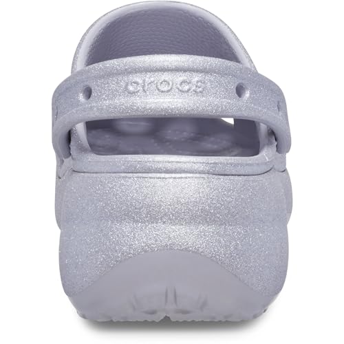 Image of Crocs Women's Classic Platform Glitter Clog