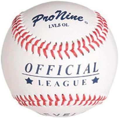 Pro Nine LVL5 OL Official Little League Level 5 Baseballs, dz