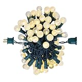 Lycklig Globe String Lights, 70 LED Mix-Ball Fairy Lights Plug in UL Listed Christmas Tree Lights 19Ft Christmas Outdoor Indoor Fairy Lights for Bedroom Tree Patio Party Garden Wedding, Warm White
