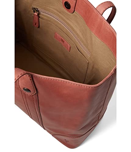 Image of Frye Women's Melissa Shopper Tote Bag, Stylist Large Handbag with Adjustable Strap & Pockets