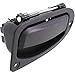 Performance PFM- 263780 Exterior Door Handle, Right, Rear, Textured Black, Sold Individually for 1993-2011 Forrd Ranger; Mazzda B4000, B3000, B2300, B2500