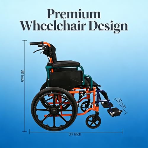 Image of 2026 Model Wheelchair for Kids, Children's Mobility Wheel Chair,Transport Lightweight Foldable,Multi-Functional Disabled Children,for Cerebral Palsy, Kids (Children-A)