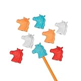 Horse Erasers Pencil Toppers (One Dozen)