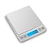 Produktbild Digitale Küchenwaage, Zorara 3kg x 0,1g Digitalwaage Präzisionswaage Elektronische Waage Küchen Haushaltswaage, Hohe Präzision Briefwaage mit Tara-Funktion, Stückzählung Funktion, LCD-Display (Silber)