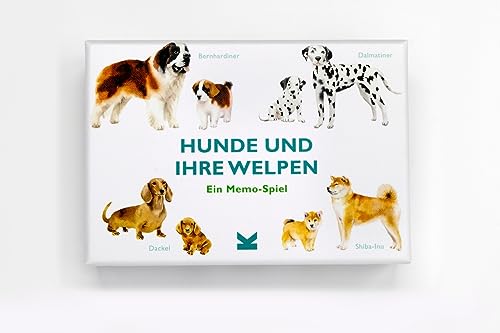 Hunde und ihre Welpen (Spiel): Ein Memo-Spiel