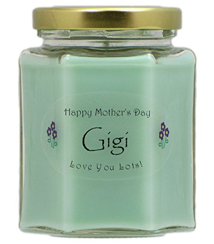 "Gigi" Mothers Day Candle - Cucumber Melon Scented Mothers Day Gift Candle - Hand Poured in The USA by Just Makes Scents