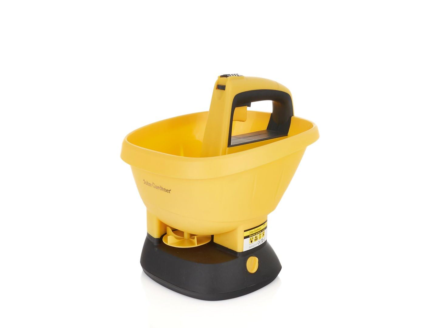 BSD Seminatrice Elettrica Portatile per Giardino - Capacità 2,7L, Controllo Velocità Variabile, Precisione nella Semina e Concimazione.