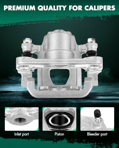 Image of SCITOO Rear Left Brake Caliper With Bracket 19-B2780A For Nissan For Altima 2002-2006 2013-2018 For Nissan For Maxima 2003-2007