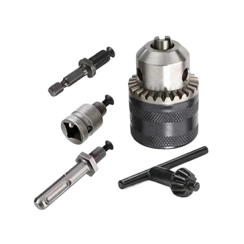 1 Pieza 1,5-13 mm Convertidor 1/2 20UNF Llave Taladro Adaptador Roscado Hexagonal SDS1/2 Llave de Impacto Cuadrada Varilla de Conexión Hexagonal(Hex Adaptor (3PCS))