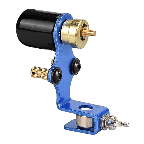 NUZAMAS Tattoo Machine Shader & Liner Assorted Tattoo Motor Gun Kits Rotary Tattoo Motor Gun for Permanent Tattoo Body Art Supply Blue - Image 2