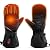 SNOW DEER Heated Mittens Gloves for Men and Women, 7.4V 2200MAH Electric Rechargeable Battery Ski for Winter Skiing Skating Snow Camping Hiking Heated Arthritis Hand Warmer Gloves(XS)
