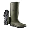 MENS LADIES UNISEX DUNLOP WELLINGTONS BOOTS WELLIES FULLY WATERPROOF CALF HIGH ANKLE MUCKER SNOW RAIN RUBBER SHOES (GREEN, UK Footwear Size System, Adult, Men, Numeric, Medium, 10.5) #1