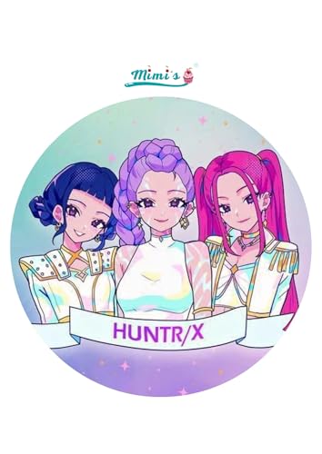 Oblea comestible compatible con pelicula Huntrix