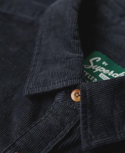 Superdry TRAILSMAN Cord Shirt, T-Shirt Manches Courtes,