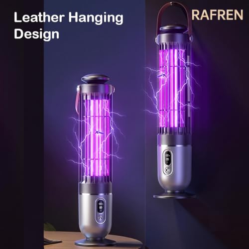 Image of Electric Mosquito Killer Lamp & Insect Bug Zapper Machine - Sensor Automatic On-Off Fly Catcher, LED Lamp Insect Killer for Home VB1