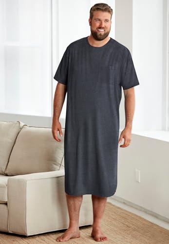 KingSize Men's Big & Tall Lightweight T-Shirt Nightshirt2