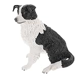 Di cane in resina: l'aspetto realistico e il design dettagliato di questo giocattolo di cane simulato migliorano le capacità di osservazione e cognitive dei , di cane realistico