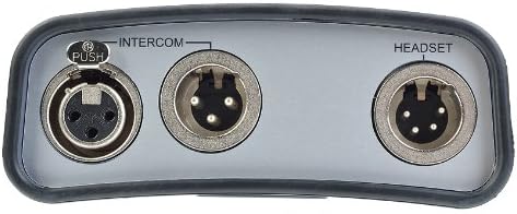 Clear-Com RS-701 кур баштыкчасынын астыңкы туташтыргычтары