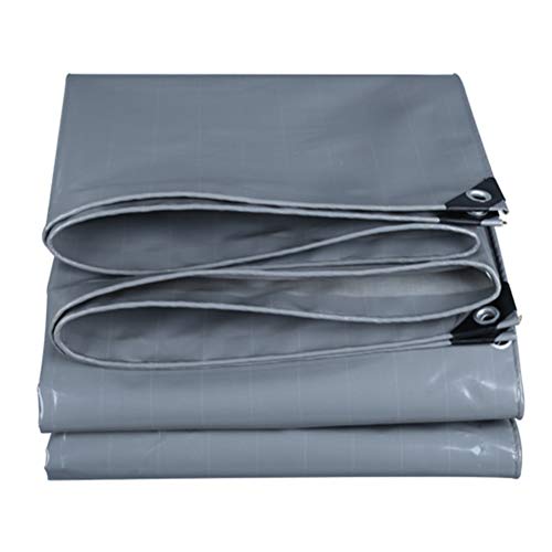OKUOKA cobertizo lona impermeable gris 2x2m protector solar retráctil 2