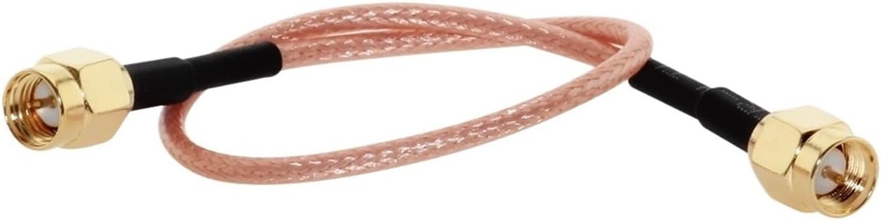Industrial Plug Connectors, Industrial Connectors, Male To Plug Jack RF Connector Pigtail Extension Cable RG174 RG178 RG316 RG58 RG142 Industrial Connectors(RG316,1000CM)