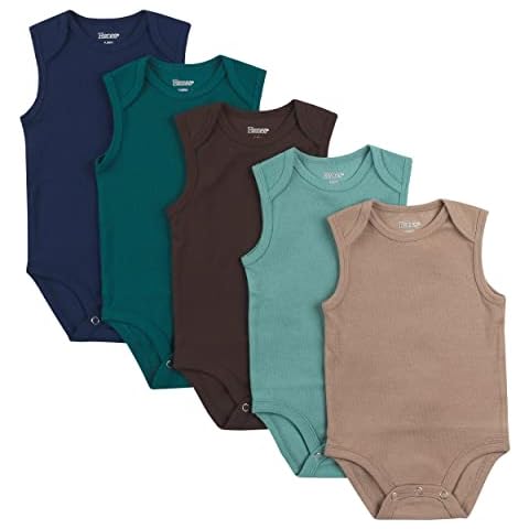 Hanes Baby Ultimate Flexy 5-Pack Bodysuits Cover