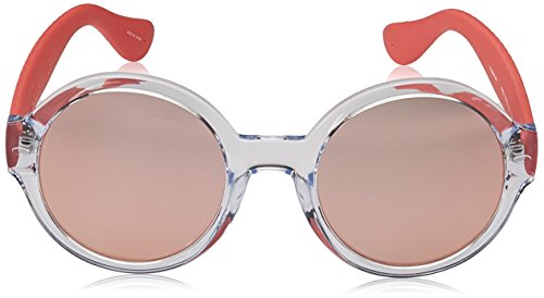 Havaianas Men's Floripa/M Oval Sunglasses, Crystal Clear, 51mm, 23mm2
