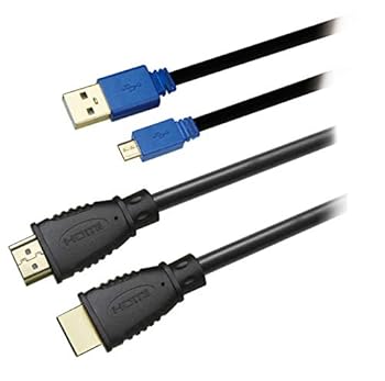 iMW HDMI- USB-Kabelsatz für PlayStation 4