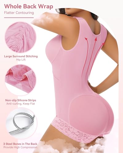 Image of SHAPSHE Fajas Colombianas Moldeadoras Full Body Shaper Postpartum Shapewear