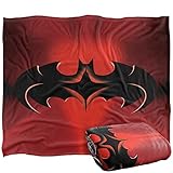 Batman Blanket, 50' x 60' Batman and Robin Logo Silky Touch Super Soft Throw Blanket