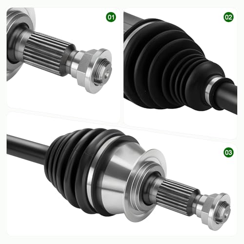 Front Right Passenger Side CV Axle Shaft Assembly (FWD Only) Fit for Chevy Equinox 2018–2023 L4 1.5L & GMC Terrain 2018–2023 L4 1.5L, Not for 4WD/AWD by Youxmoto - Used condition - Image 8