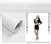 GURETER Non-Woven Fabric Backdrop, 10x7ft Solid Color White Screen Photography Background for Photoshoot, Photo Video Studio Props WGE002