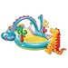 Intex 57135NP - Piscina Gonfiabile Play Center Dinoland, Vinile, Multicolore, 302x229x112 cm
