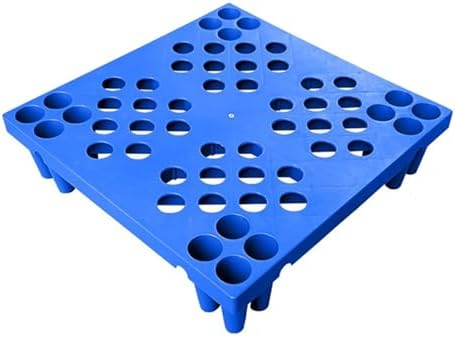 Lightweight Ventilated Plastic Pallets for Supermarket & Warehouse Use – Breathable Grid Design, Ideal for Pets, 40x40cm(15.7x15.7in)
