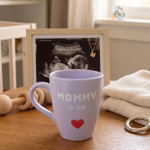 Image of Hello Parenthood Hamper | Est. 2026 Mommy Mug Set | Unique New Mom Gift | Baby Shower, Hospital Visit & Newborn Gift