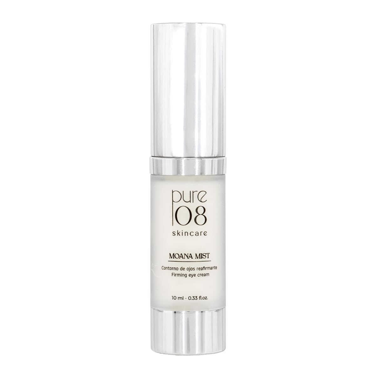 08PURE Skincare Moana Mist, krem pod oczy z bioofertami morskimi, przeciwzmarszczkowy i przeciw cieniom, 10 ml