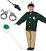 Produktbild KarnevalsTeufel.de Kinder-Kostüm-Set Polizist Polizei-Jacke, Mütze, Hose Police-Officer-Kind (140)