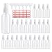 Bekith 30 Pack 80ml Fine Mist Mini Clear Spray Bottles with Pump Spray Cap - for Essential Oils, Travel, Perfumes - Refillable & Reusable Empty Plastic Bottles Travel Bottle