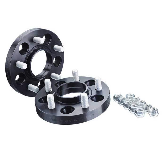 H&R DRM-System Spürverbreiterungsatz 44mm pro Achse - Lochkreis 5x120 - Mittenzentrierung 67,0mm - System M14x1,5 - kompatibel mit Opel - Schwarz