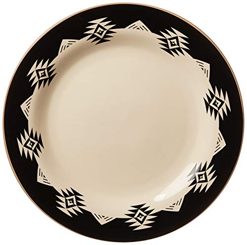Image of Paseo Road Chalet Aztec 16 Piece Ceramic Dinnerware Set