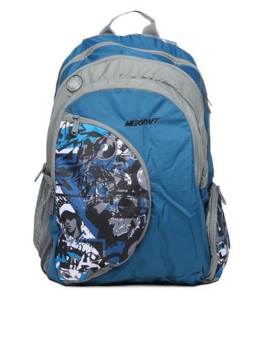 Wildcraft Beatbox HipHop Polyester Blue Laptop backpack(8903338014539 ...